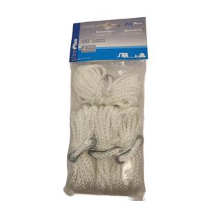 Spannleine Polyester 3mm x 3M - Set von 4 Stck