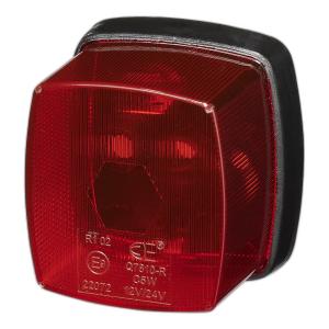 Positionsleuchte rot 65x60mm PM