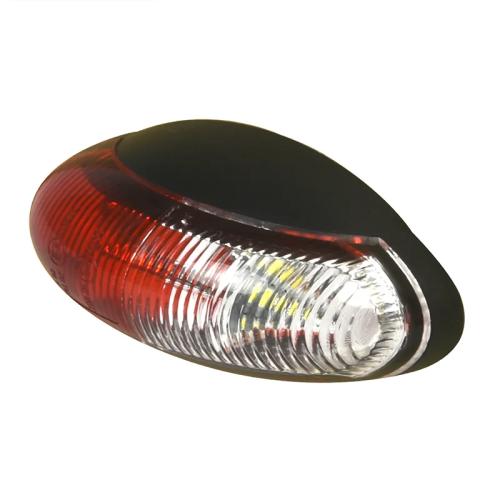 Umrissleuchte 10-30V rot/wei 60x34mm LED