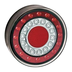 Rckleuchte 12/24V 4 Funktionen 125mm LED