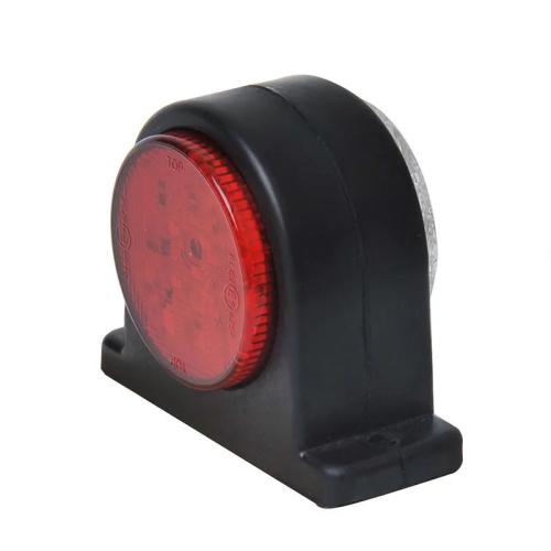 Umrissleuchte rot/wei 68x62mm 8LED