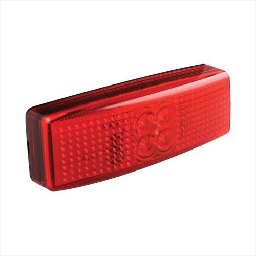 Positionsleuchte hinten 12/24V rot 110x40mm LED