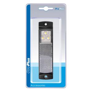 Positionsleuchte 12/24V wei 126x30mm LED im Blister