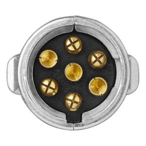 Stecker 7-polig Metall