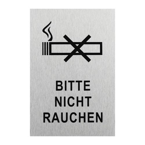 Aluminium Trschild 