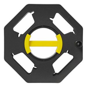 Handkabeltrommel kompakt leere Kabelbox mit Griffschale