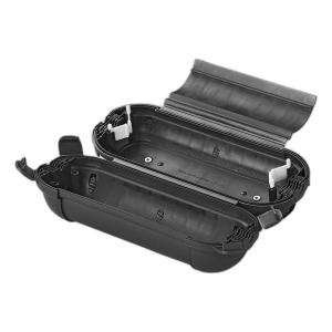 Sicherheitsbox fr Schuko Stecker schwarz
