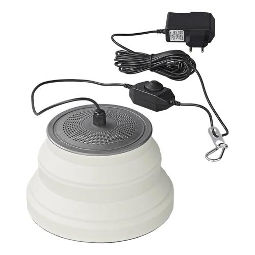 Hngelampe LED faltbar Silikon wei 15cm