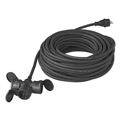 Steckdose Schuko 3-fach 25M 3x2,5mm