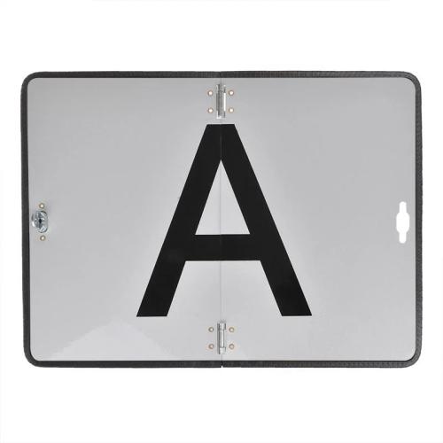 Alu-Warntafel "A"