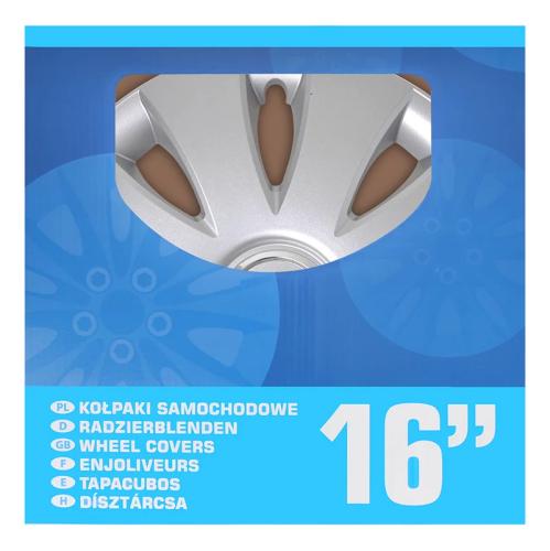 Radblenden-Set Aura 16 Zoll 4 Stck im Displaykarton