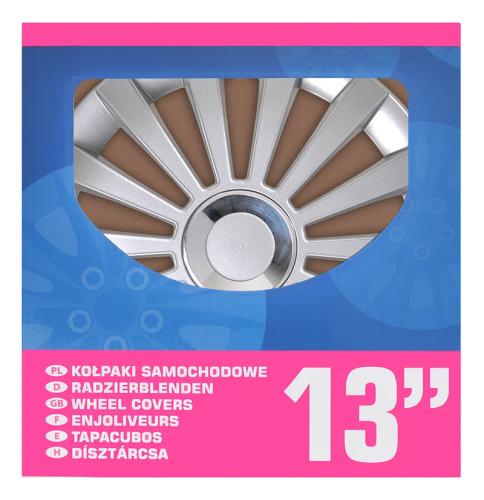 Radblenden-Set Meridian 13 Zoll 4 Stck im Displaykarton
