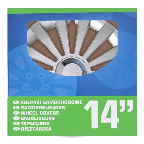 Radblenden-Set Meridian 14 Zoll 4 Stck im Displaykarton