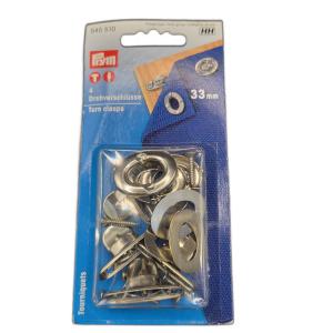 Drehverschlss, 33mm, 4 Stck im Blister
