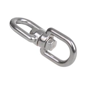 Wirbelschkel 8mm, A4 RVS AISI 316, Auge-Auge, 2.500 daN