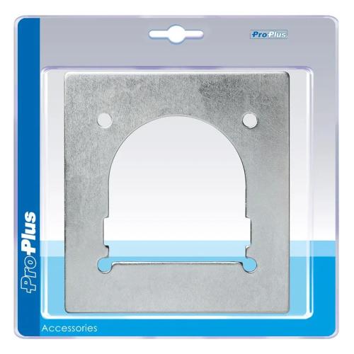 Gegenplatte fr Zurrmulde einfach 142x132mm im Blister