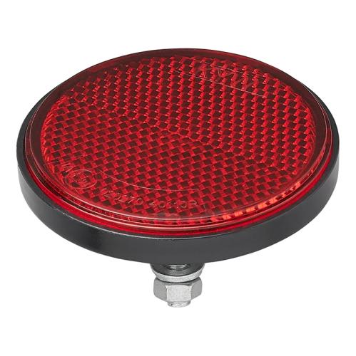Reflektor rot 60mm mit Bolzen 5mm