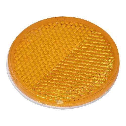 Reflektor orange 60mm selbstklebend
