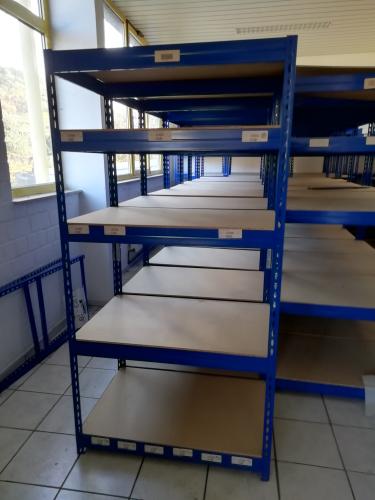 Lager Regal 175x90x60 RUND - 20 Regale enthalten