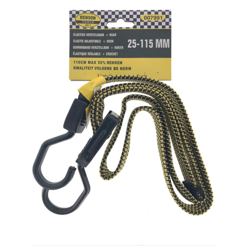 Gummiband Verstellbar mit Haken Elastisch 25-115 mm 