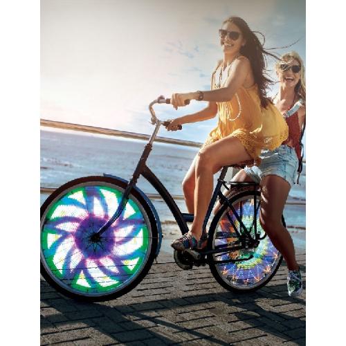 Fahrrad Licht für Farbrad 30 Motive