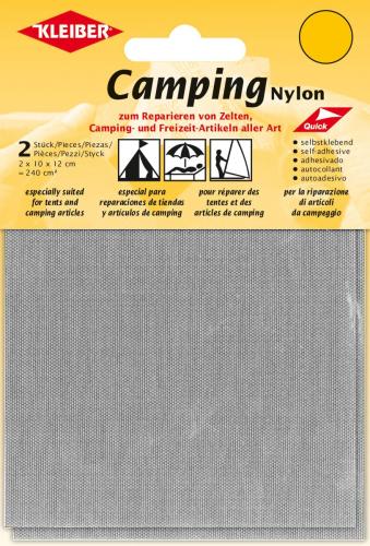 Camping-Nylon-Reparatur grau