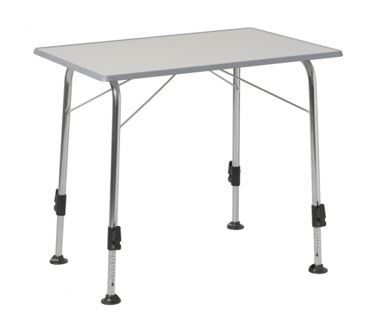 Tisch STABILIC I, hellgrau Campingtisch Klapptisch Stabil Kunststoff