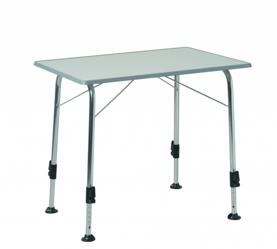 Tisch STABILIC I Luxe, hellgrau Campingtisch Klapptisch Kunststoff Stabil 