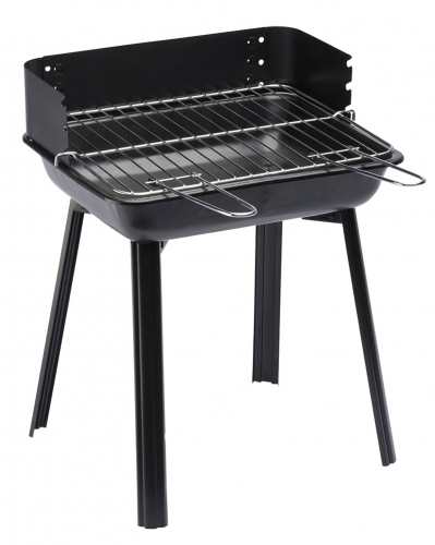 PortaGo Holzkohlegrill schwarz