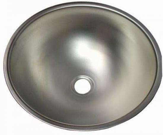Becken CE 02 rund aus Edelstahl 