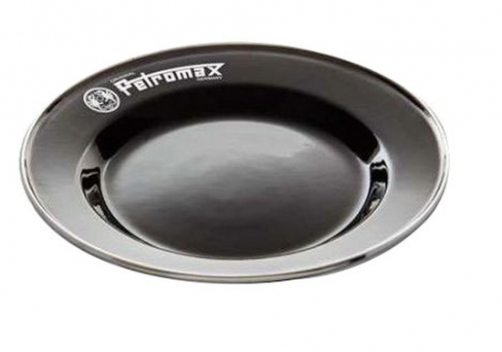 Petromax Emaille Teller schwarz 2 Stck (22 cm)