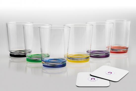 Silwy Glas 6er-Set MULTICOLOUR (R)