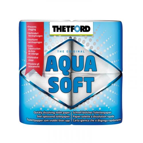 Thetford Aqua Soft Toilettenpapier WC Papier Campingtoilette 4 Rollen