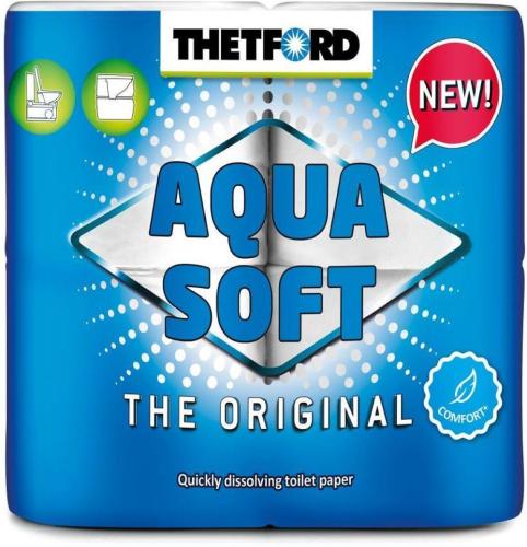 Thetford Aqua Soft Toilettenpapier WC Papier Campingtoilette 4 Rollen