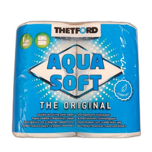 Thetford Aqua Soft Toilettenpapier WC Papier Campingtoilette 4 Rollen