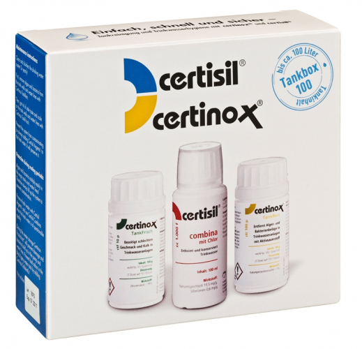 Certisil Certibox Wasserreinigung Pflegeset Tankpflege 100 Set