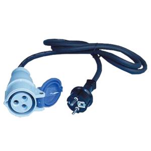 Adapterkabel Schuko/CEE 150 cm 3x2,5mm