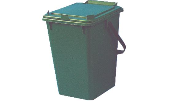 Mlleimer 8 l mit Befestigungsleiste