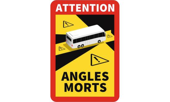 Aufkl. Toter Winkel Frankreich Bus (3er)