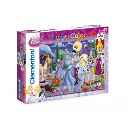 Disney Cinderella Maxi Puzzle 104 Teile Clementino