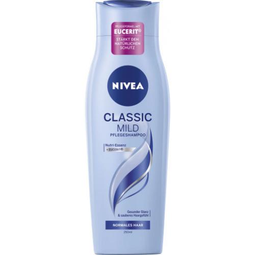 Nivea Shampoo Classic Mild Haarshampoo Pflegeshampoo 250ml