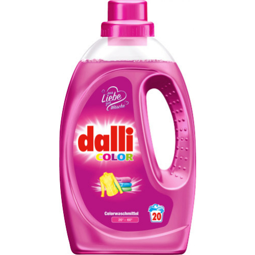 Dalli Color Flssig 20 Waschladungen 1,1L Flasche Colorwaschmittel
