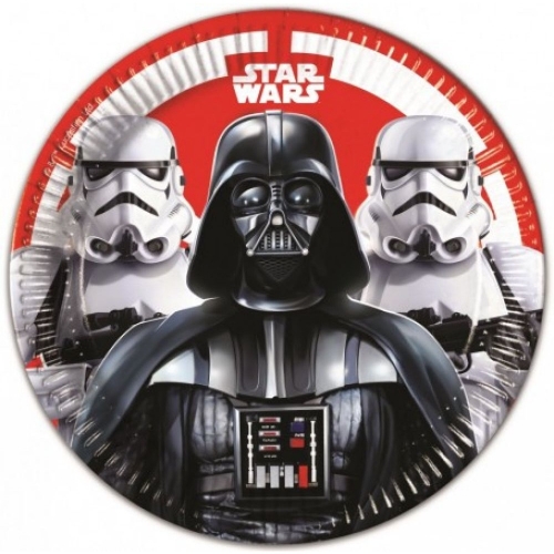 Star Wars Pappteller 8-teilig 23 cm