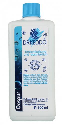 Dr.Keddo Despur Tankentkalkung und -Desinfektion 0,5 Liter