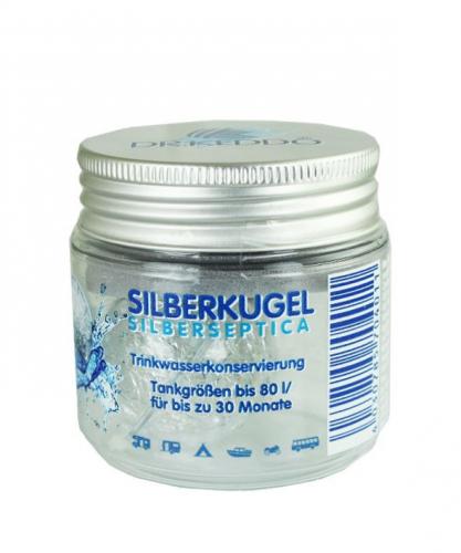Dr.Keddo Trinkwasserkonservierung Silberkugel Klein bis 80 Liter