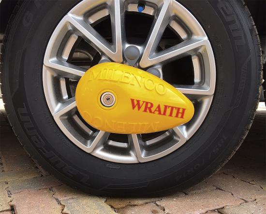 Milenco Radkralle New Wraith Wheel Look - Sold Secure Gold