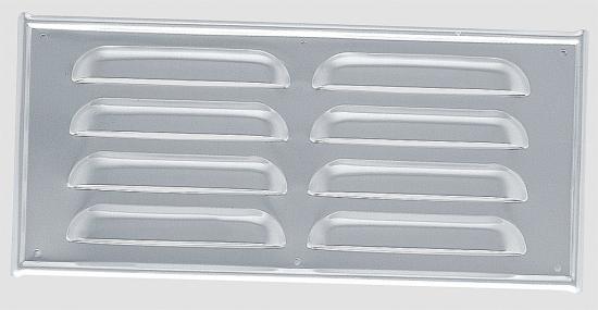 Kiemenblech Alu eloxiert - Mae (Breite x Hhe): 36 cm x 11,5 cm