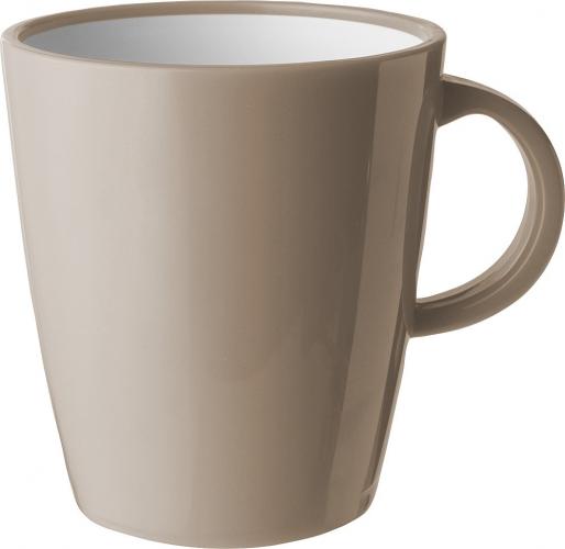 Movera Kaffeetasse ABS Apollo Henkelbecher Bruchfest Campinggeschirr creme/beige