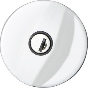 Safe-tec Tankdeckel mit Belftung - Farbe: fiat bianco