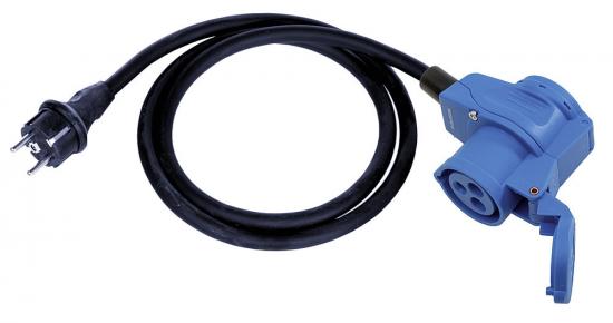 Winkelkupplung CEE auf Schukostecker
